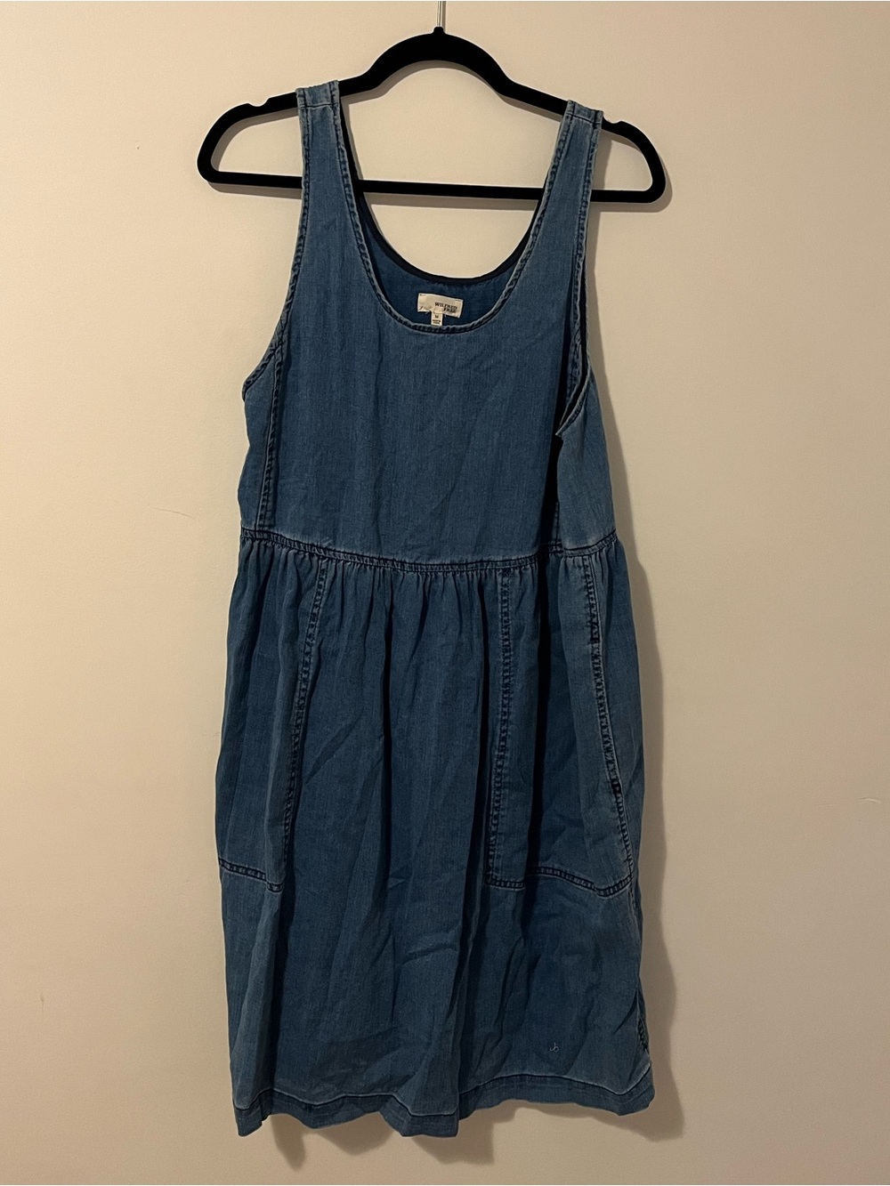 Wilfred Denim Tank Dress in Blue